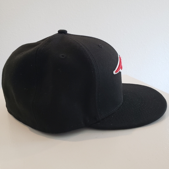 New Era NFL New England Patriots Fitted 59fifty Hat Cap Black sz 7 3/4 - Picture 5 of 7